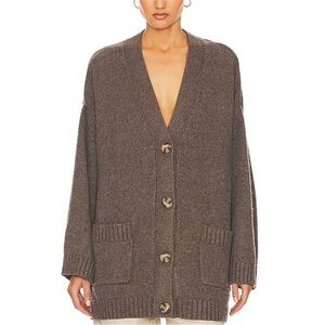 Helsa Tania Cardigan - Brown, XS